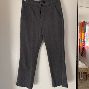 Banana republic black pants with tiny white dots